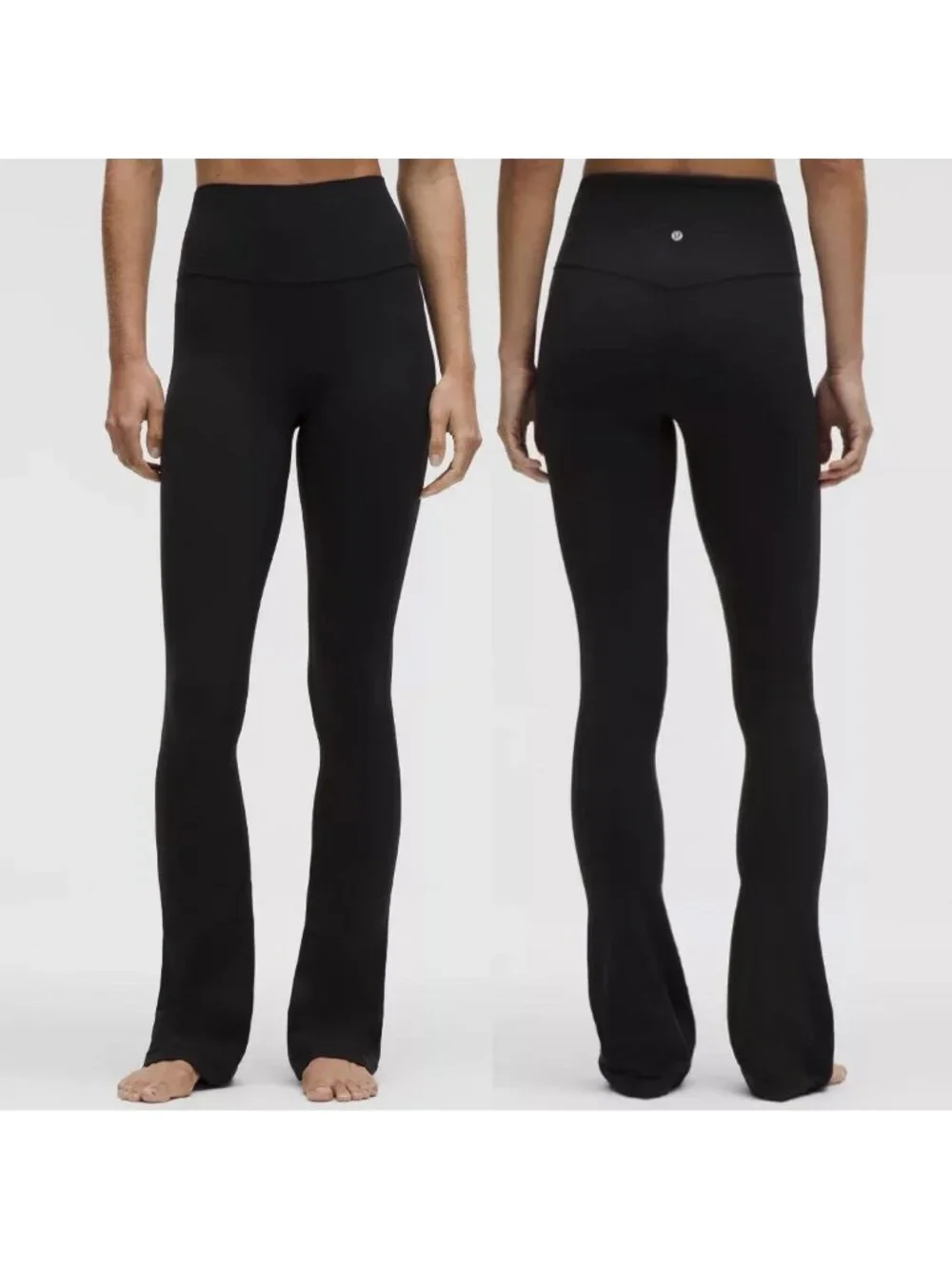 Lululemon Black Align High-Rise Mini Flare Pant Athletic Gym Yoga Women’s Size 4